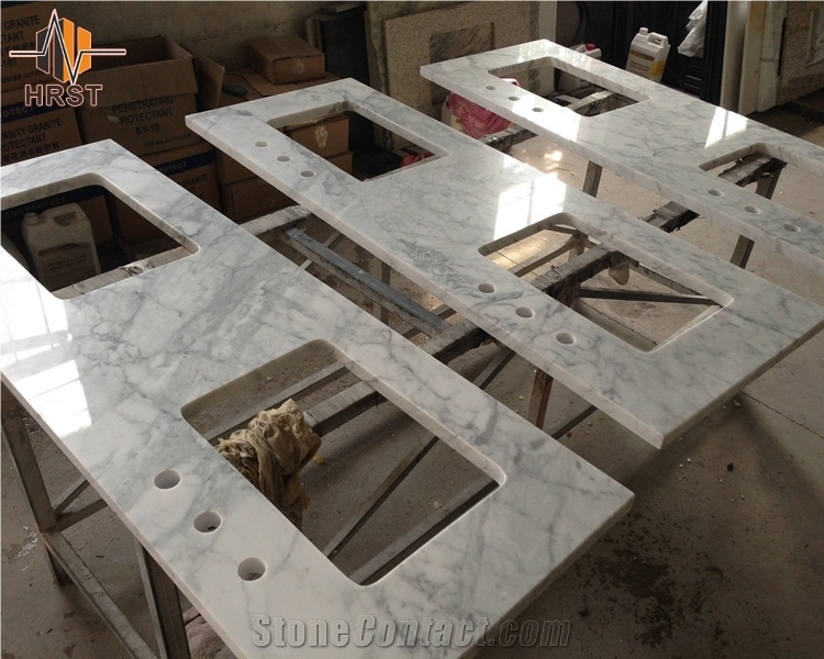 White Carrara Marble Table Top
