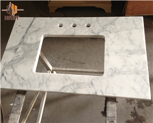 White Carrara Marble Table Top