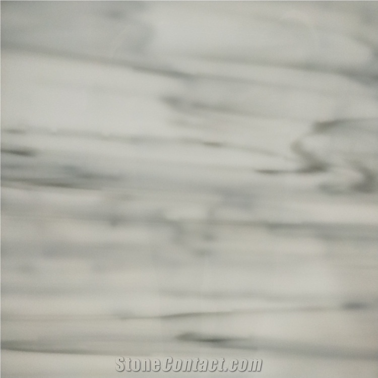 White Marble Grey Wooden Vein Marble Tile
