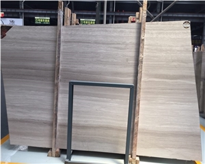 White Wood Marble Flooring Tiles