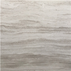 White Wood Vein Marble Slabs