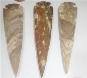 Indian Fancy Arrowheads Agate Hand-Made