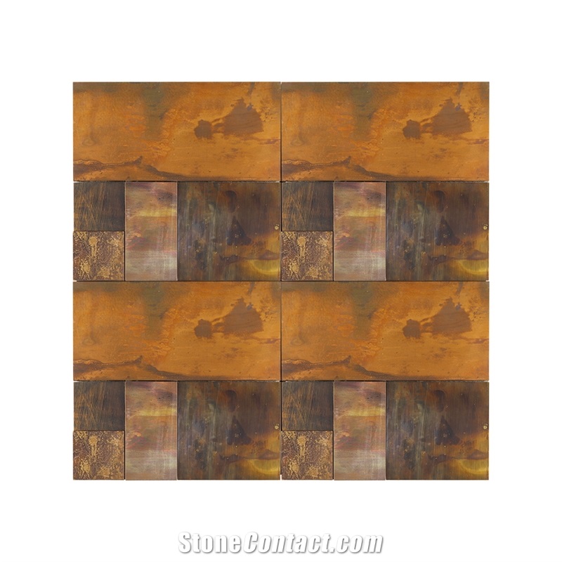For Home Wall Copper Mosaic Tile
