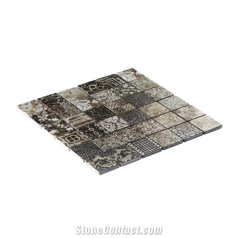 Inkjet Printing Marble Stone Mosaic Tiles