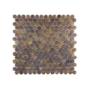 Metal Mosaic Kitchen Backsplash Tile