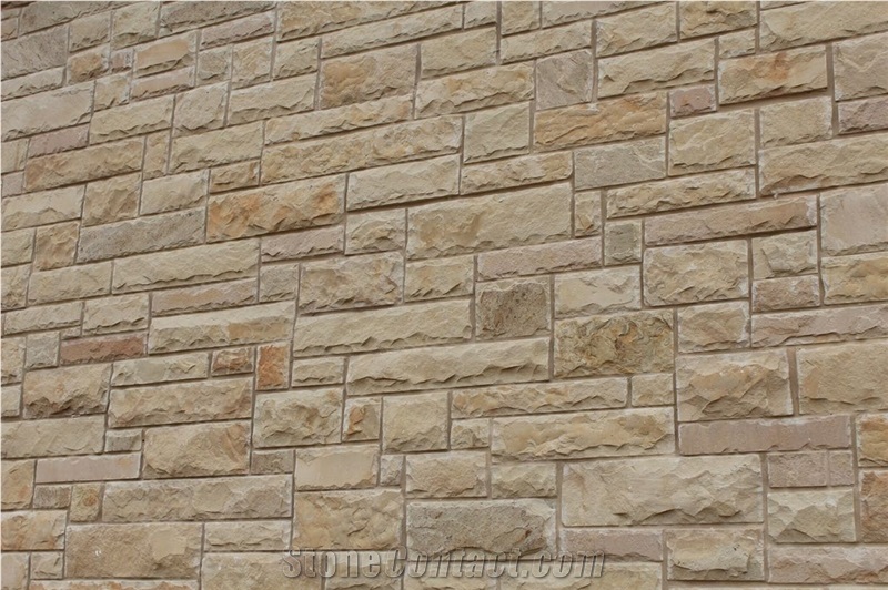 Tumbleweed Tan Thinstone Veneer Wall Cladding Stone