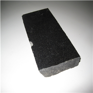 Absolute Black Granite Flooring Application Slab