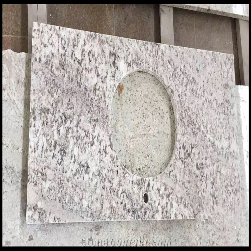 Blanco Potiguar Granite Wall Installation Slabs