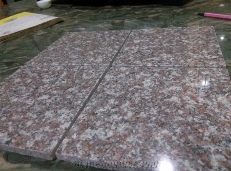 China Polished G664 Misty Brown Granite Tiles