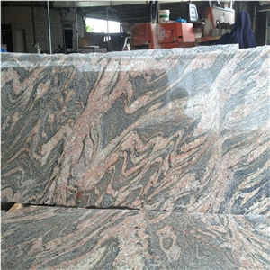 China Red Color Grey Juparana Granite