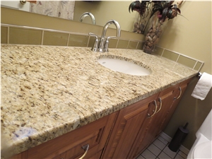 Gialo Ornamental Granite Bathroom Vanity Top