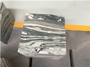 Green Color Luxury Stone Polished Granite Tiles