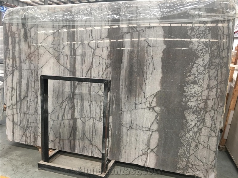 Italy London Grey Marble Slabs for Flooring Tiles