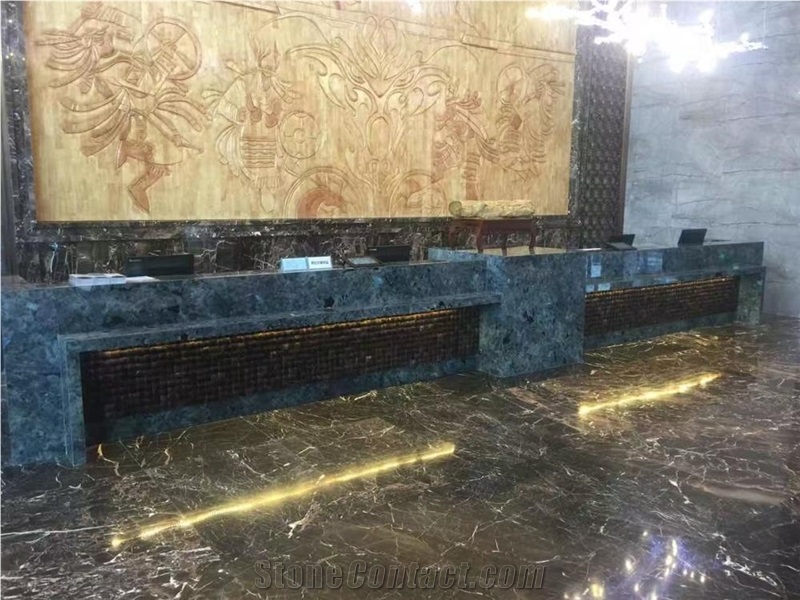 Labradorite Granite Hotel Commercial Countertops