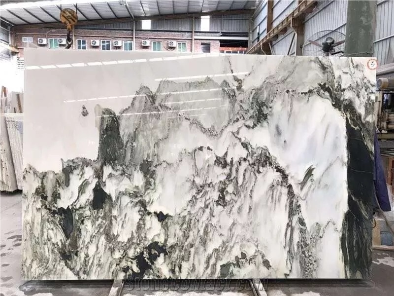 Landscape Painting Marble Slabs for Walling Tiles