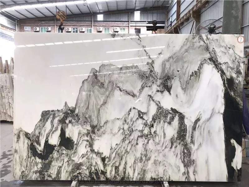 Landscape Painting Marble Slabs for Walling Tiles