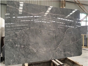 New Hermes Ash Grey Marble Slabs for Walling Tiles
