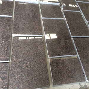 New Mahogany Granite Tiles for Wall Covering