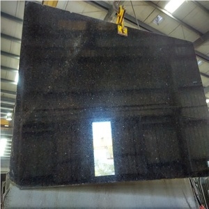 Polished Absolute Black Granite Wall Covering Slab