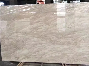 Polished Cheap Oman Beige Marble Slabs