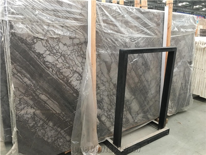 Polished London Grey Marble Slabs for Walling Tile