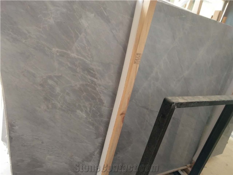 Polished Nordic Grey Marble Slabs for Walling Tile