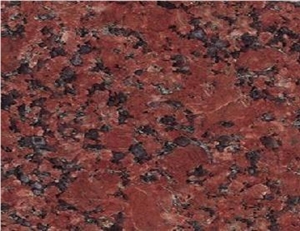 Polished Taj Red Granite Slabs