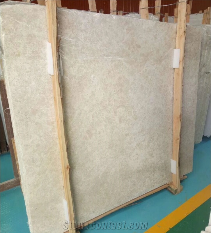 Turkish White Rose Marble Slabs for Wall Tiles