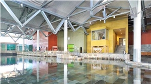 Pirana Quartzite Quartzite Spa Pool Flooring Installation