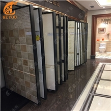 Page Turning Ceramic Tile Showroom Display Stand