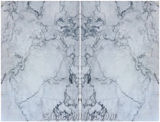Crystal Aligoudarz Marble Slabs, Persian Crystal Marble Slabs