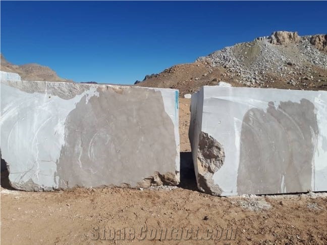 Grey Marble Quarry Blocks