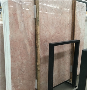Cheap Chinese Pink Cream Marble Slabs Price