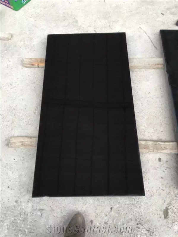 Polished Absolute Black Marble Wall Tiles Price
