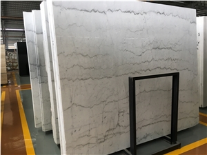 Whosale Chinese Guangxi White Marble Slab Price