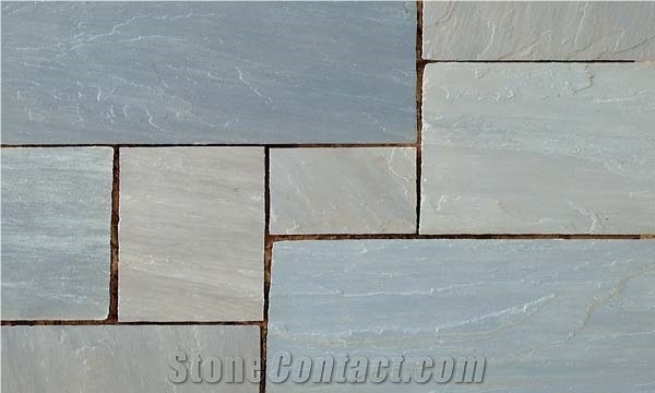 Kandla Grey (Autumn Grey) Sandstone Pavers, Exterior Pattern