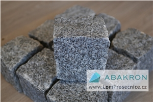 Pozary- Pozarsky Granite Split Cobble Stone, Cube