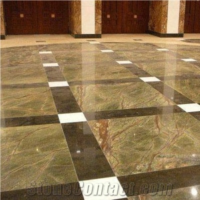 Champagne Green Marble Tiles