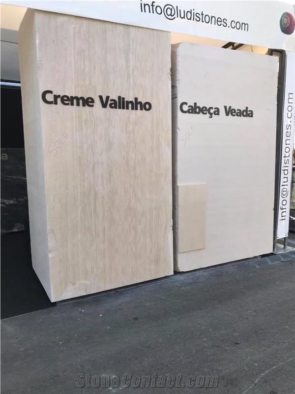 Creme Valinho-Creme Regina Limestone Blocks
