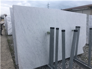 Bianco Carrara C Marble Slabs