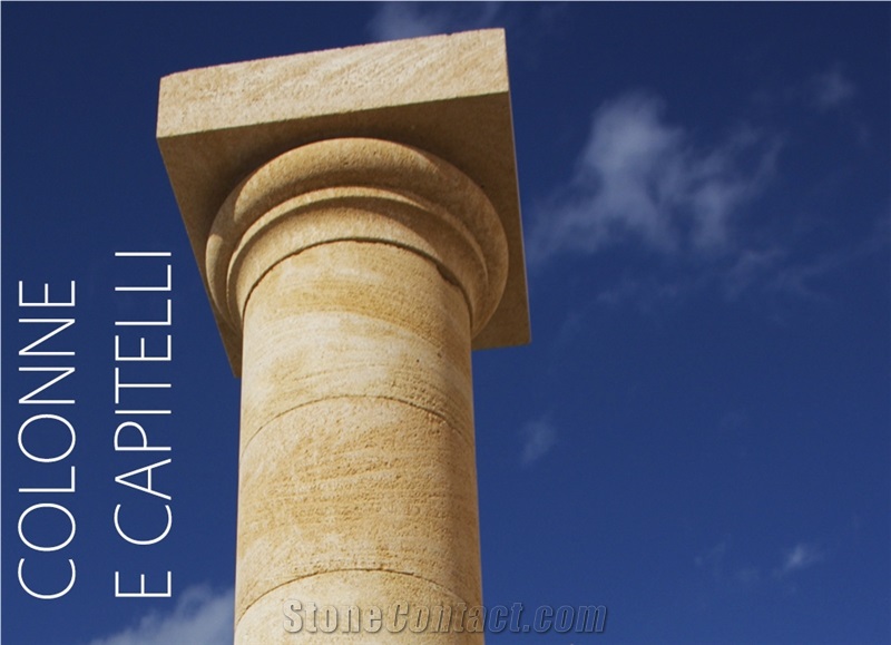 Pietra Carparo Column and Capital