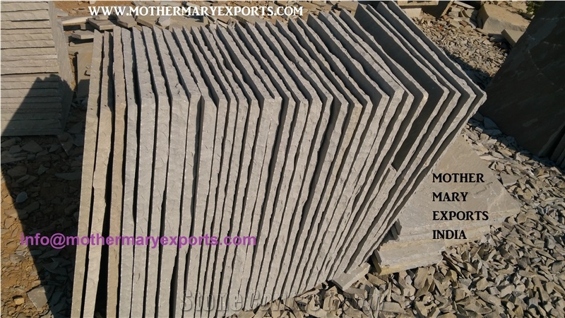 Kandla Grey Sandstone Paving Slabs