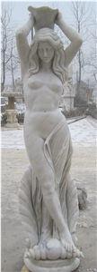 Beautiful Hand Carved Natural Stone Statues