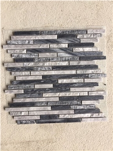 Micro Mosaics, Marble Linear Strips Mosaic