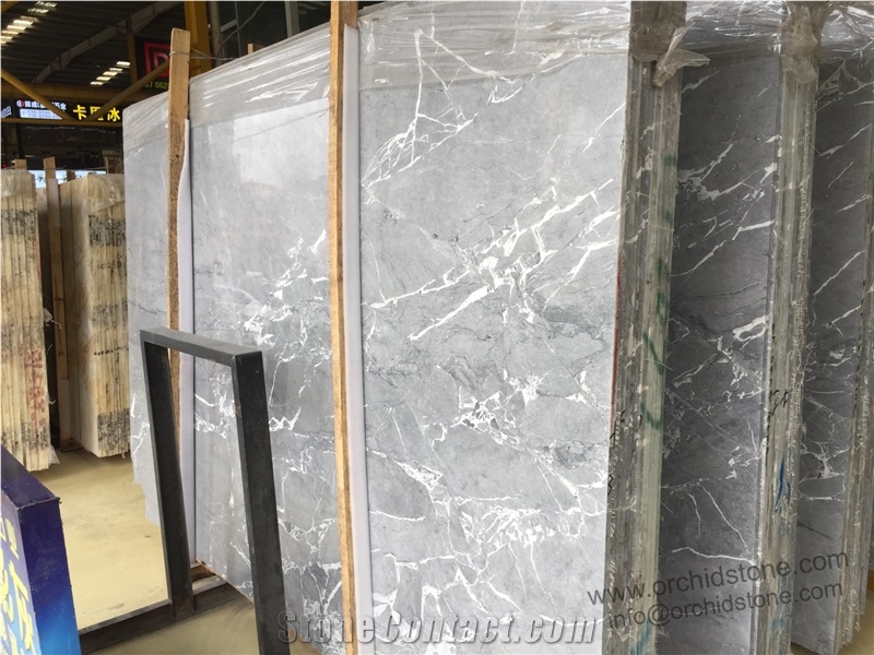 Galaxy Grey Marble Slabs,Flooring Tiles,Walling