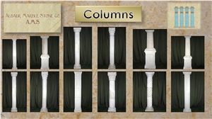 Galala Marble Columns and Pillars