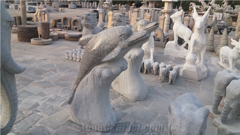 Animal Sculpture in Granite