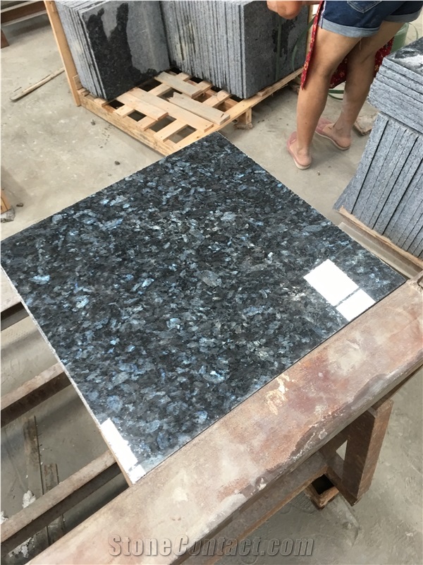 Blue Pearl Granite Tiles Slabs Polished