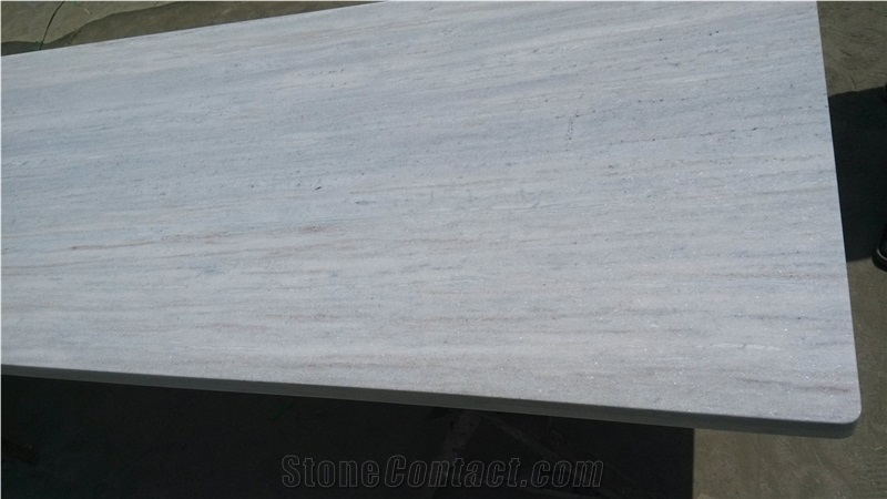 White Crystal Marble Tiles Slabs