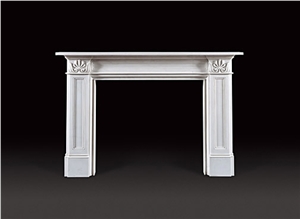 Europe Fireplace Handcraft Marble Fireplace